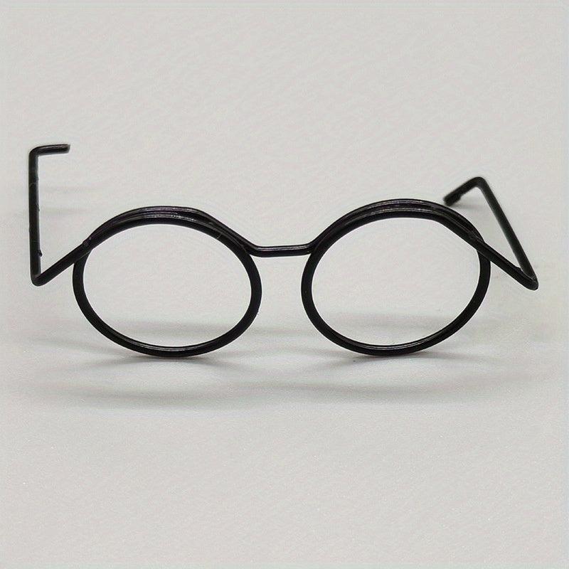 Retro Doll Glasses 1/6 Scale Glass Frame for BJD Dolls