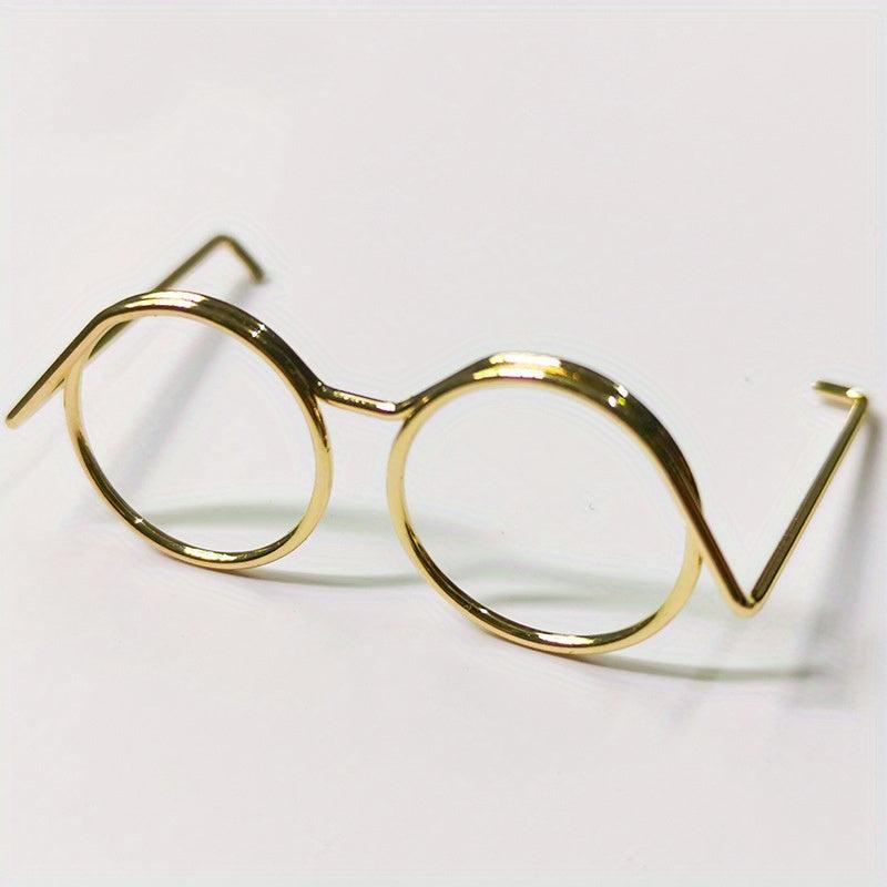 Retro Doll Glasses 1/6 Scale Glass Frame for BJD Dolls