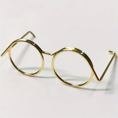 Retro Doll Glasses 1/6 Scale Glass Frame for BJD Dolls