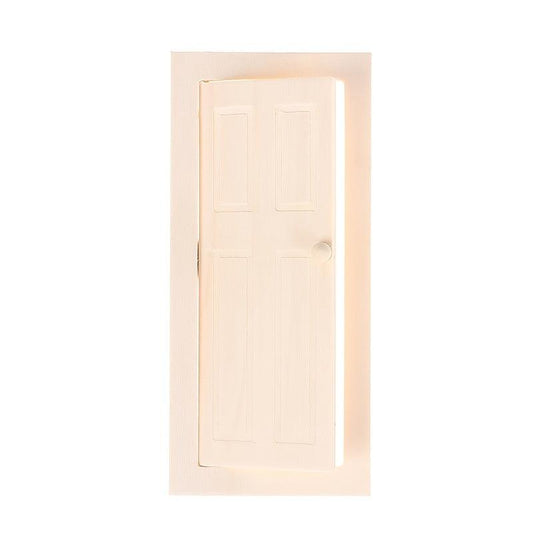 1:12 Dollhouse Mini Wooden Door Ornament