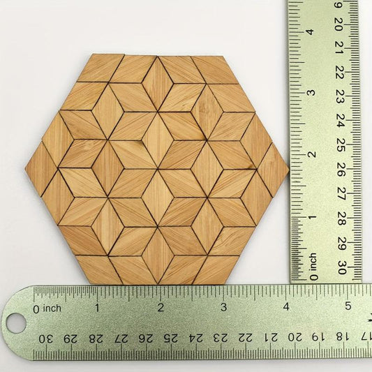48pcs 1 12 Dollhouse Floor Tiles 3D Wood Grain Stickers