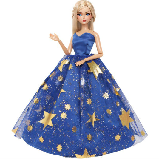 Toy Wedding Dress For Doll Prom Dress Lace Party Dress Toy Clothes Accessories