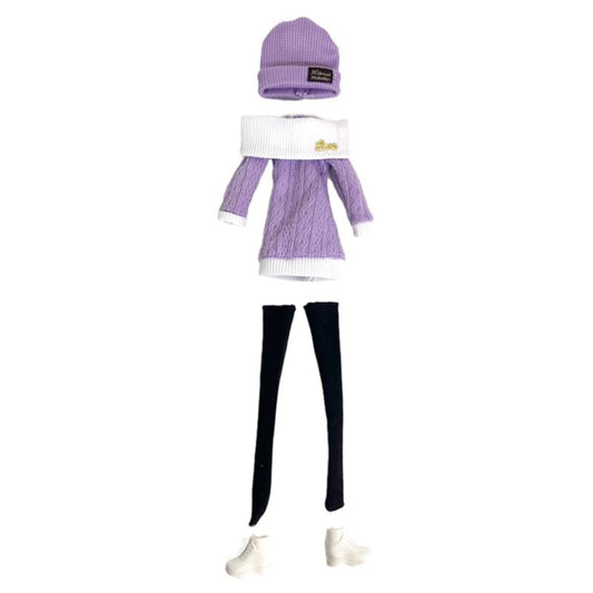 Doll Outfit Suit Clothes Hat Sweater Shoes Daily Dress Up