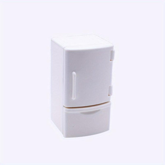 Mini Fridge Stickers Doll House Furniture Ornaments Model No Food Parts