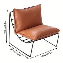 1 6 Dollhouse Mini Sofa Chair Back Chair Furniture Living Room Model Decor