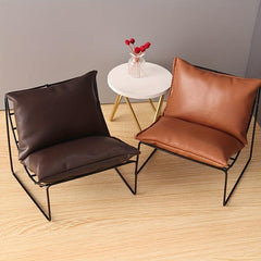 1 6 Dollhouse Mini Sofa Chair Back Chair Furniture Living Room Model Decor