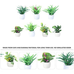 Dollhouse Flower Pots 1:12 Scale DIY Furniture Garden Accessory
