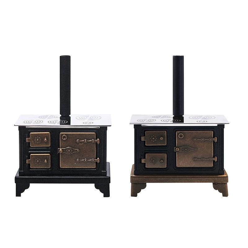 Mini Stove Kitchen Cabinet for Doll House