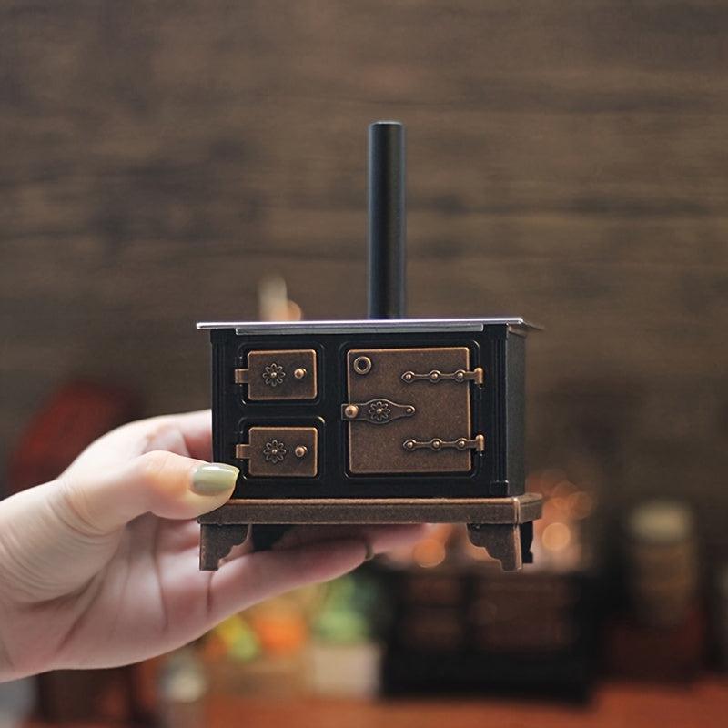 Mini Stove Kitchen Cabinet for Doll House