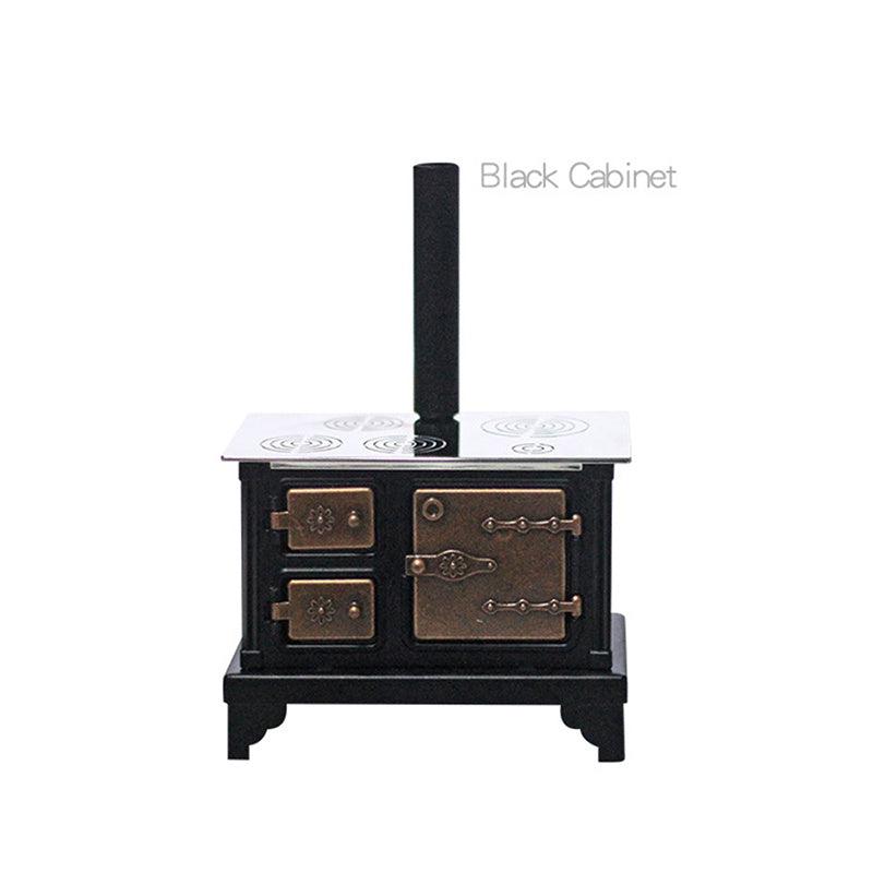 Mini Stove Kitchen Cabinet for Doll House