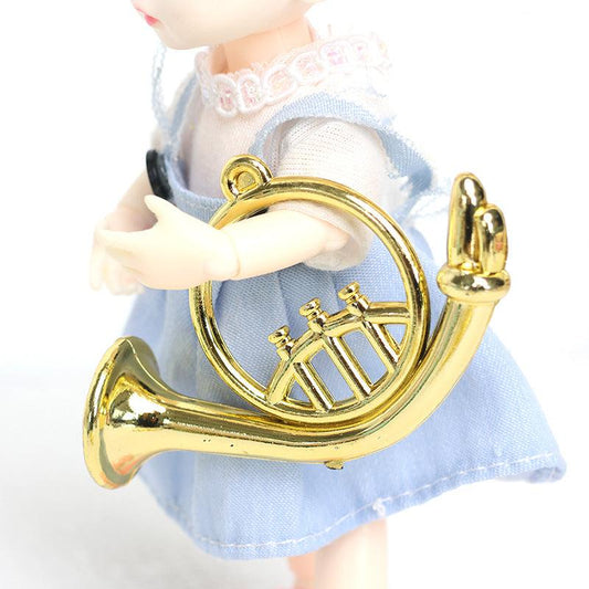 Instrument Dollhouse Accessories Saxophone Violin Trumpet Clarinet Models