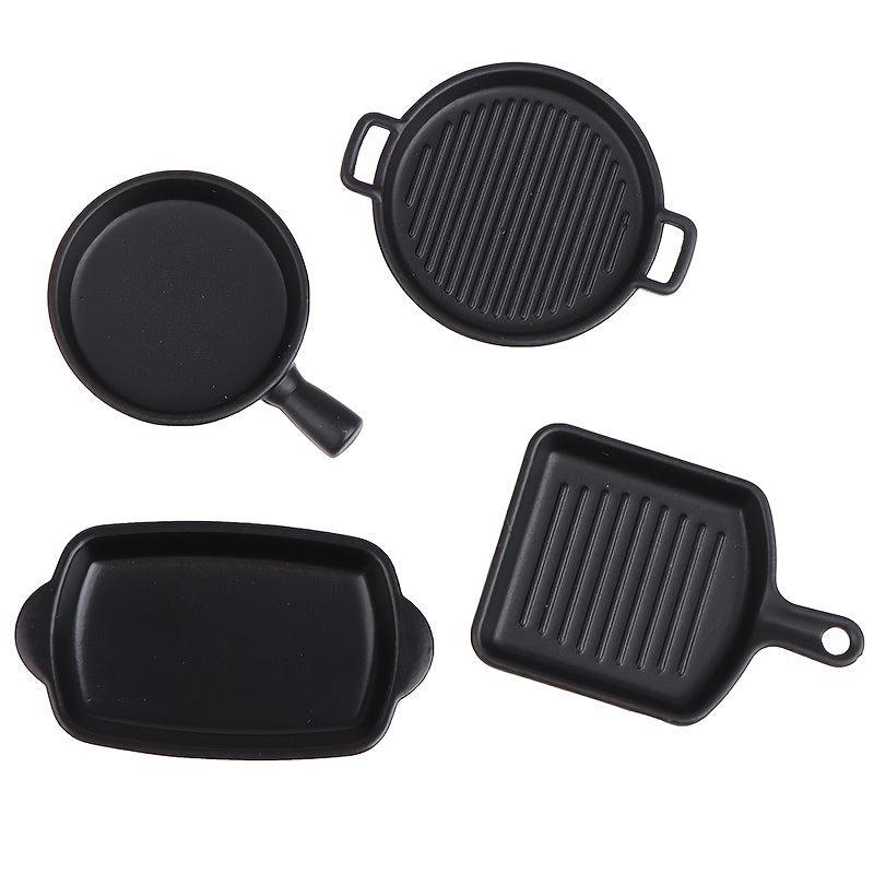 Dollhouse Baking Pan Steak Pan Cookware Kitchen Model