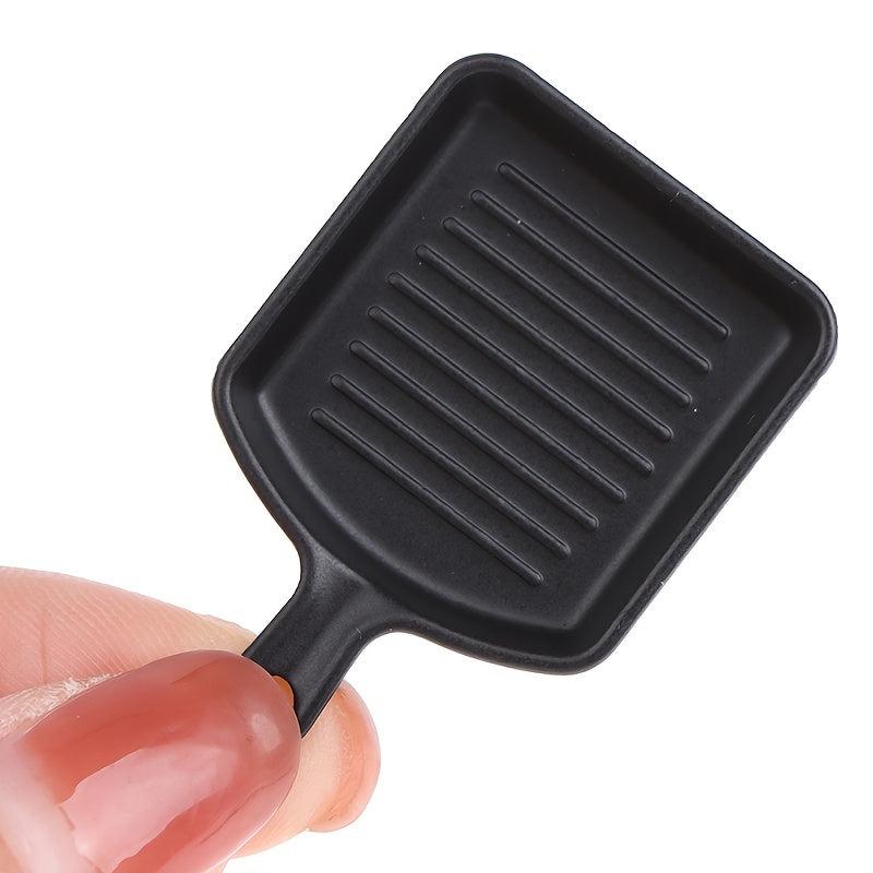 Dollhouse Baking Pan Steak Pan Cookware Kitchen Model