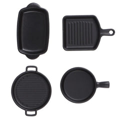 Dollhouse Baking Pan Steak Pan Cookware Kitchen Model