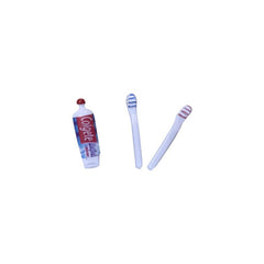 1pc Toothpaste & Toothbrush Set for Doll House Furniture