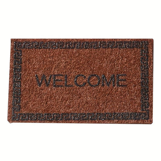 1:12 Doll House Welcome Carpet Floor Decoration