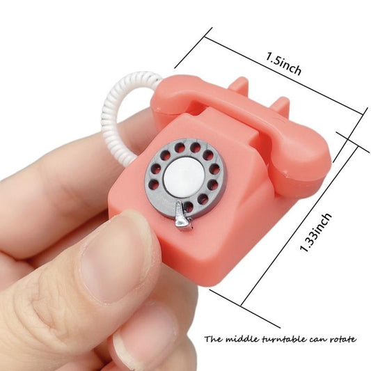 Mini Telephone Decoration for Kids Room