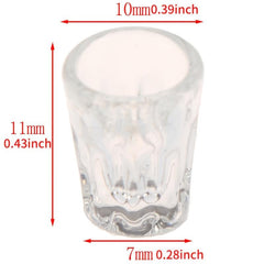 4pcs Mini Resin Transparent Cup Dollhouse Accessories
