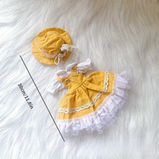 6 Piece BJD Doll Clothes Set Perfect Lolita Girl Gift
