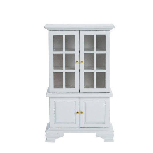 Modern Glass Cabinet Doll House Furniture Ornaments