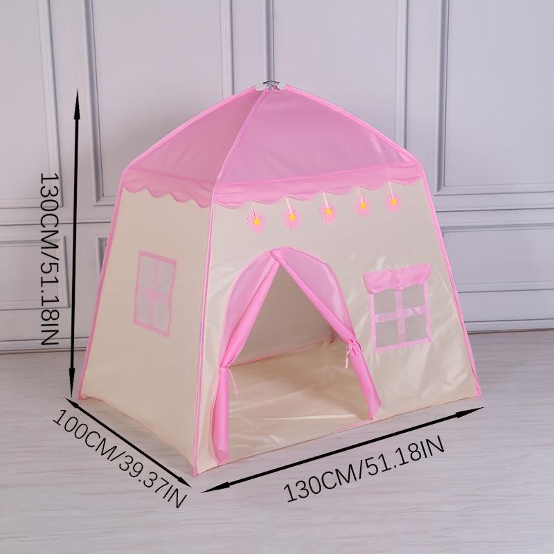 Kids Flower Castle Princess Room Tent Indoor Toy Game