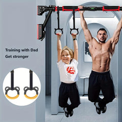 2pcs Home Fitness Ring Indoor Stretching Exercise Pull up Sports Ring