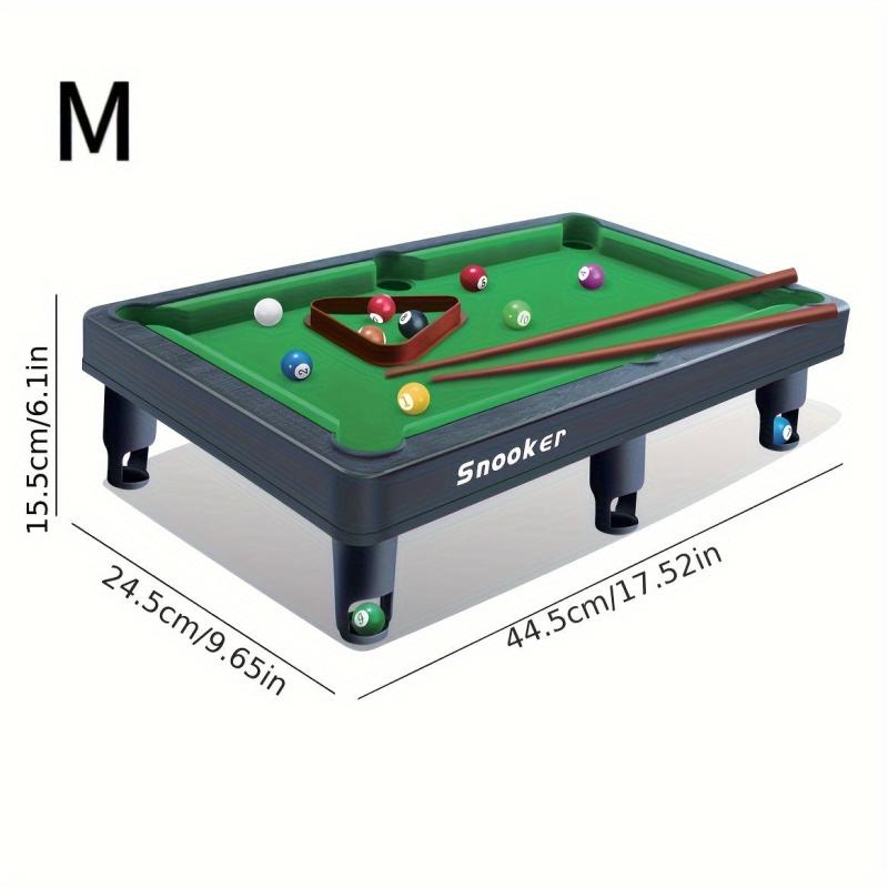 Mini Pool Billiards Toy Set Educational Desktop Game Parent Child Interaction