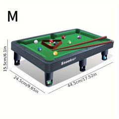 Mini Pool Billiards Toy Set Educational Desktop Game Parent Child Interaction