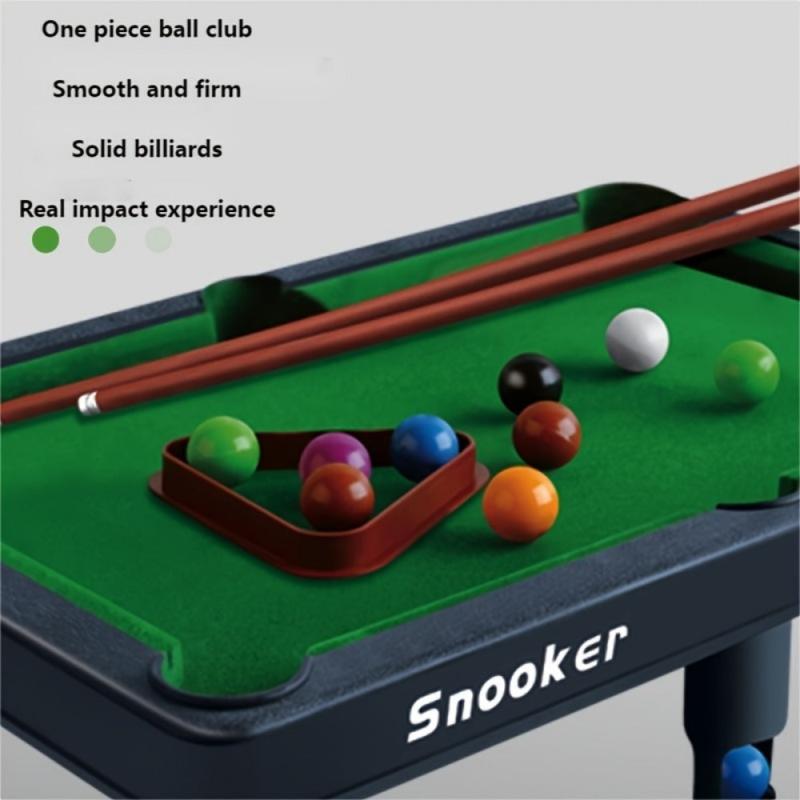 Mini Pool Billiards Toy Set Educational Desktop Game Parent Child Interaction