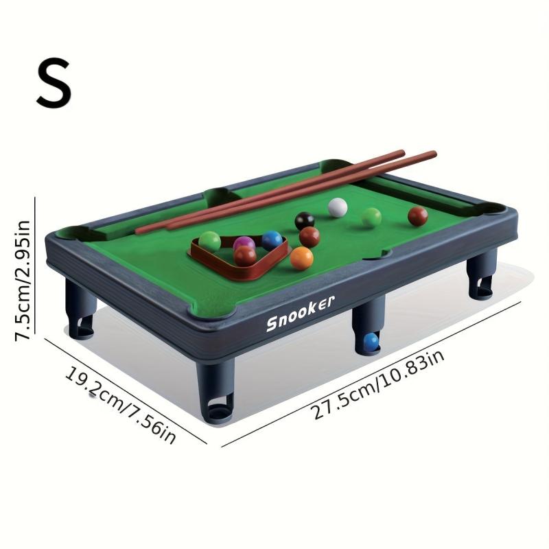 Mini Pool Billiards Toy Set Educational Desktop Game Parent Child Interaction