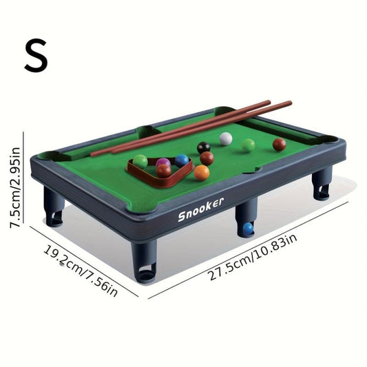 Mini Pool Billiards Toy Set Educational Desktop Game Parent Child Interaction