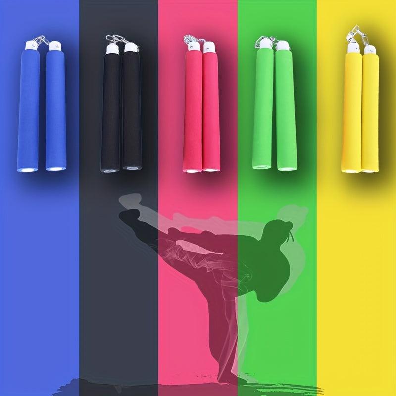 Foam Double Sticks Training Children Beginner Adult Stainless Steel