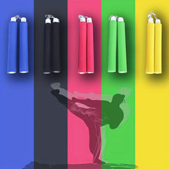 Foam Double Sticks Training Children Beginner Adult Stainless Steel