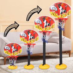 Children's Basketball Circle Adjustable Height Indoor/Outdoor Shooting Toy