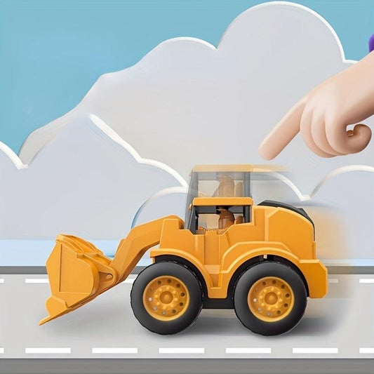 Friction Power Excavator Loader Trucks & Sandbox Toys