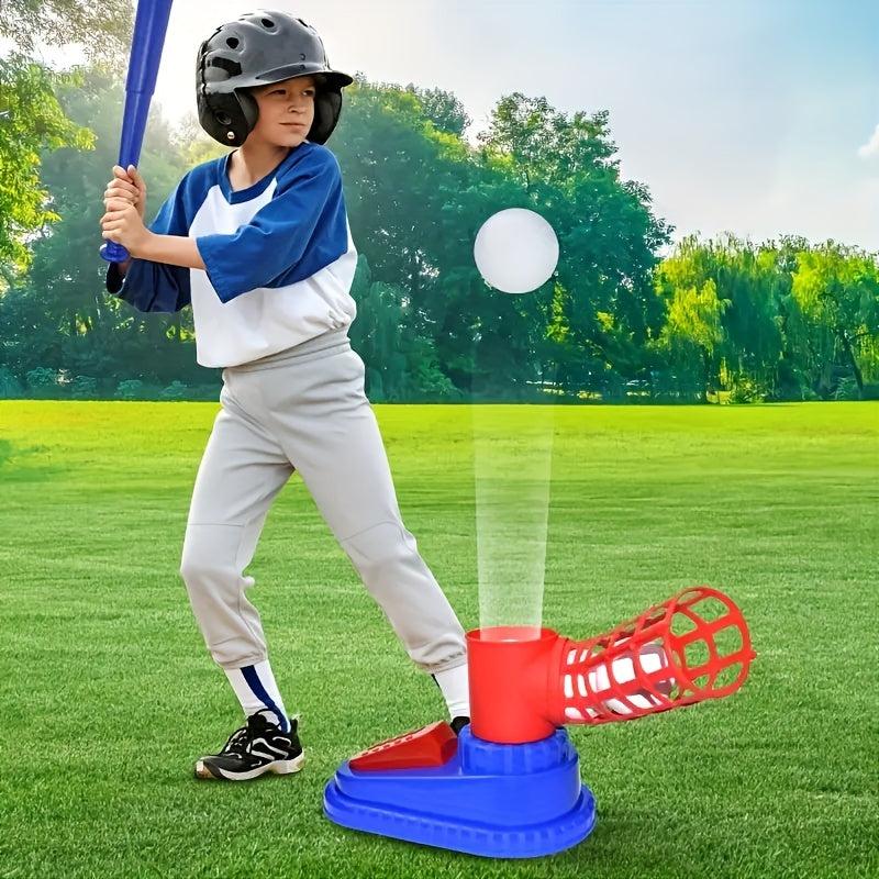 Kids' Baseball Launcher Set for Active Indoor & Outdoor Fun