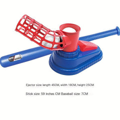 Kids' Baseball Launcher Set for Active Indoor & Outdoor Fun