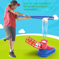 Kids' Baseball Launcher Set for Active Indoor & Outdoor Fun