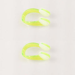 2pcs Kids Swimming Nose Clip Silicone Waterproof Nasal Plug