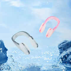 2pcs Kids Swimming Nose Clip Silicone Waterproof Nasal Plug