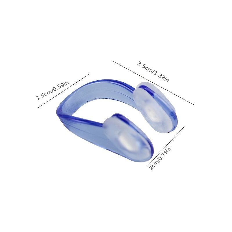 2pcs Kids Swimming Nose Clip Silicone Waterproof Nasal Plug