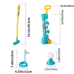 11pcs Mini Golf Club Set for Children's Sports Toys