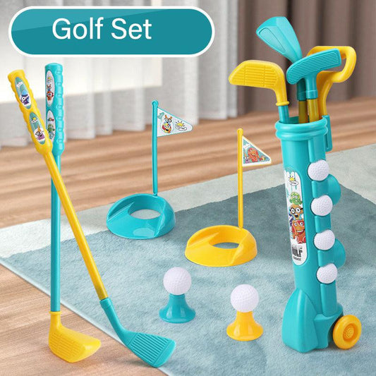 11pcs Mini Golf Club Set for Children's Sports Toys