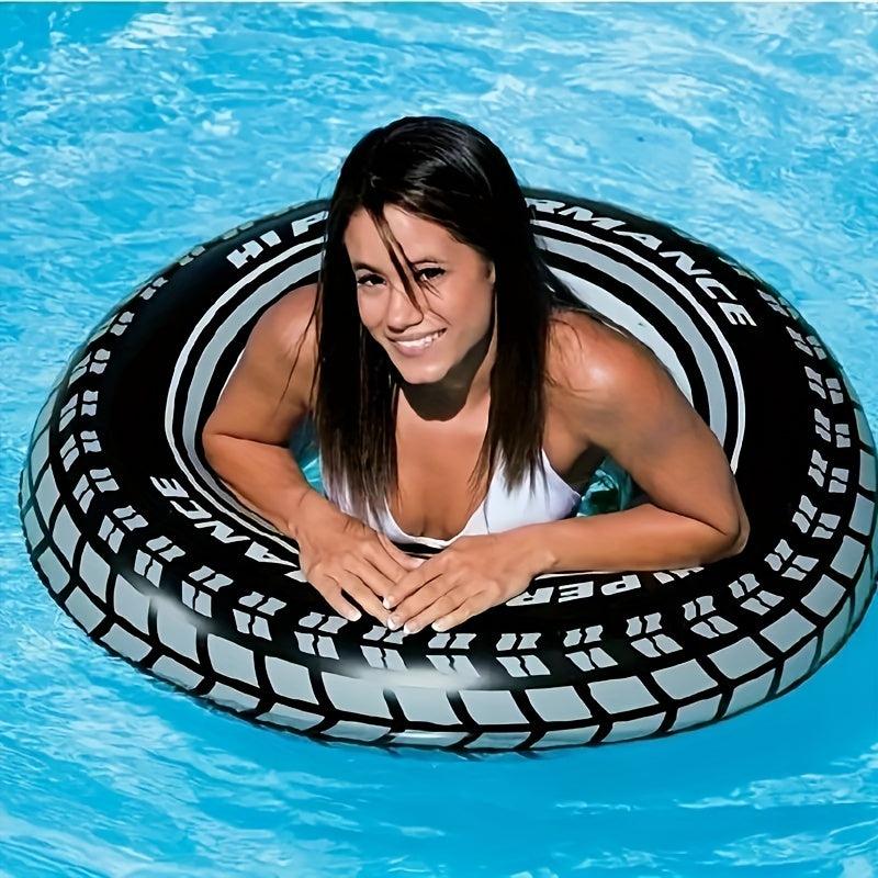Tire Swim Ring Toy for Boys and Girls, Pool Party Fun