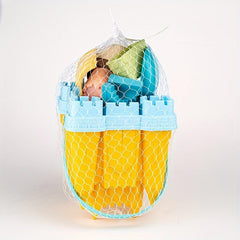 13pcs Beach Sand Castle Kit Sand Toys For Kids Outdoor Fun Castle Bucket Molds