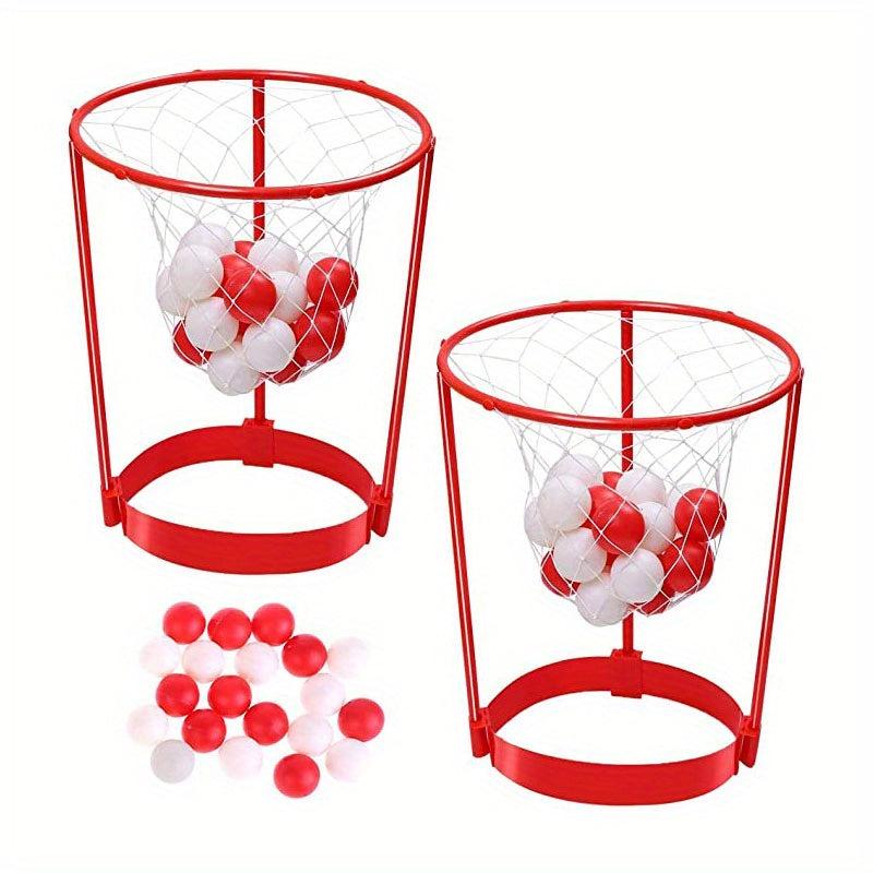 Head Hoop Basketball Party Game for Kids & Adults - Adjustable Net Headband