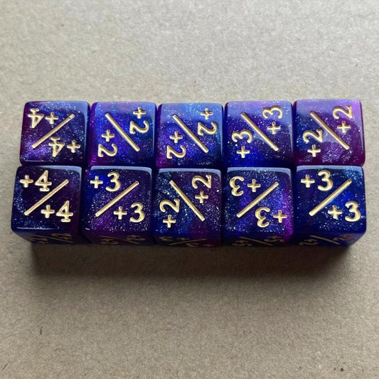 Star Sky Math Puzzle Dice - Addition & Subtraction