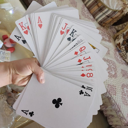 Jumbo Playing Cards Full Deck Huge Poker Oversize