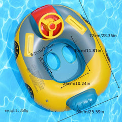 Large Thickened Car Horn Boat Baby Child Water Swimming Seat Ring