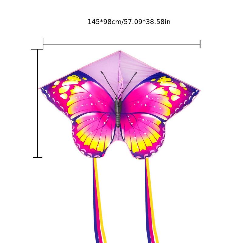 Colorful Butterfly Cartoon Kite with 50m String
